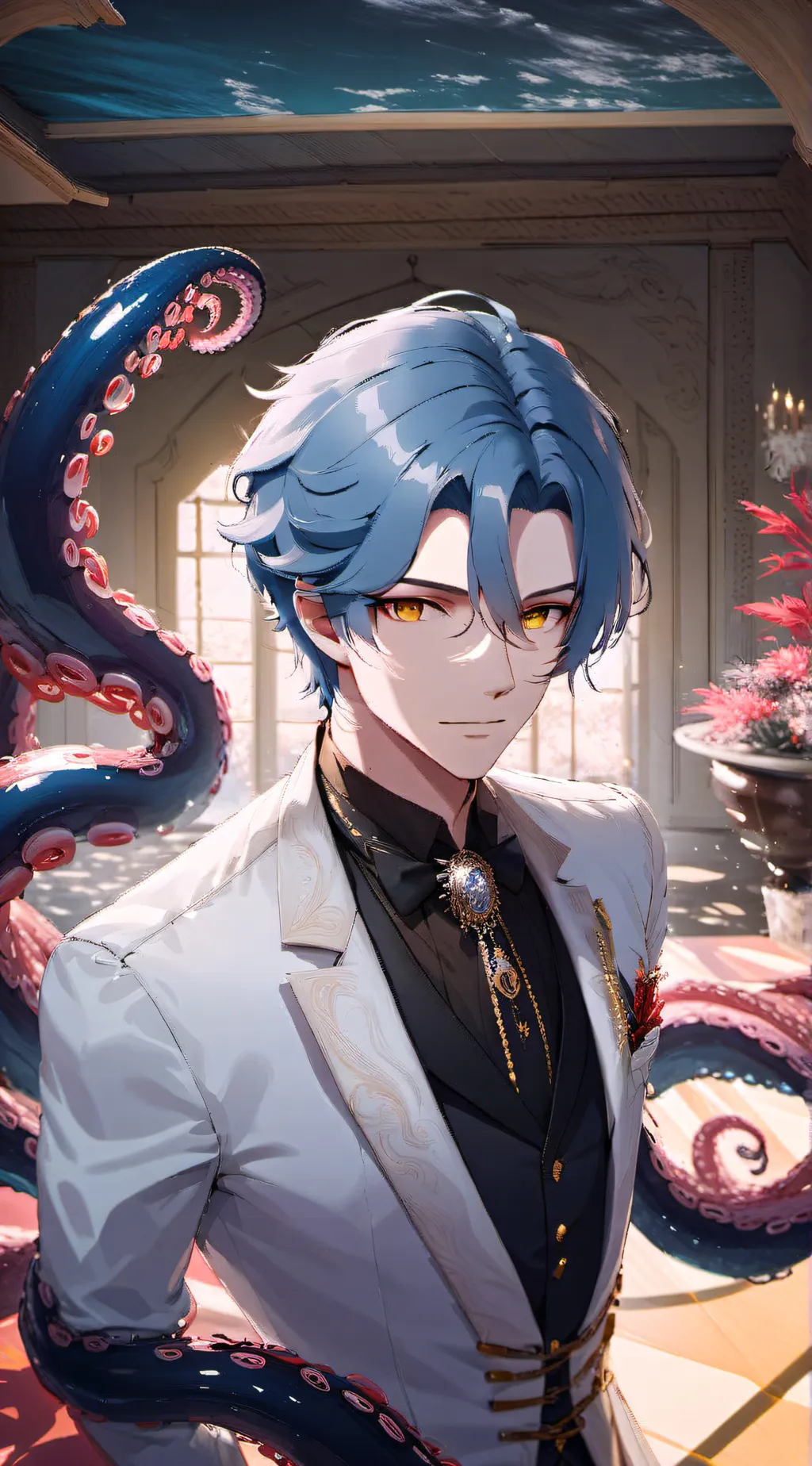 ai character: Alessandro Giorno background