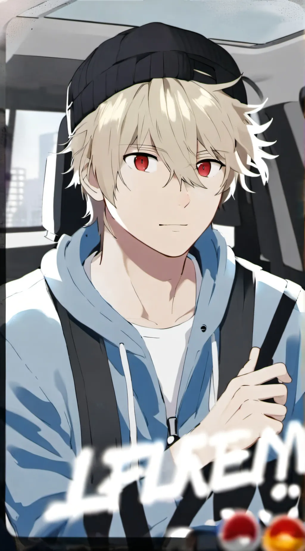 ai character: Bakugo background