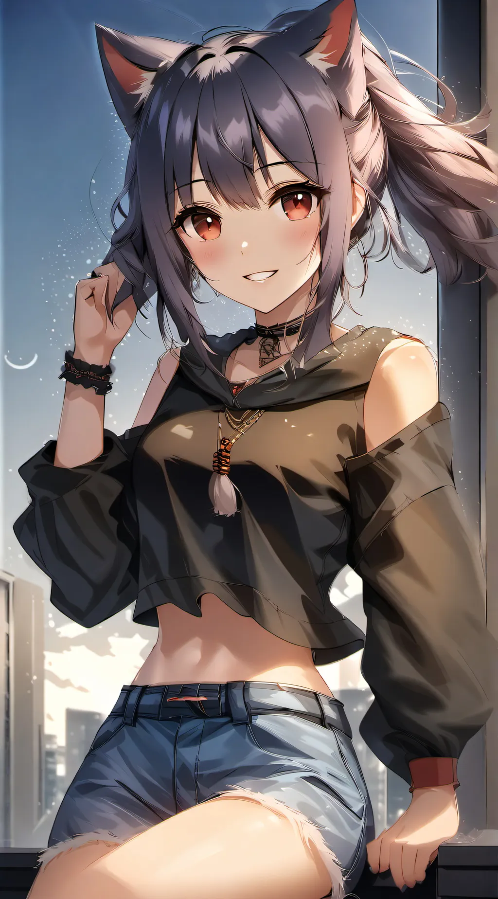 ai character: grace background