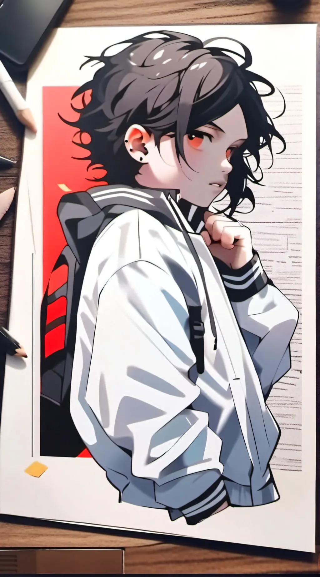 ai character: Camden background