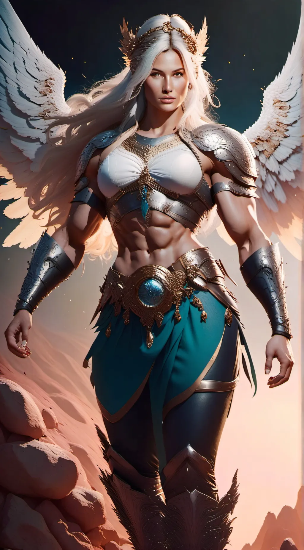 ai character: Serenity  background
