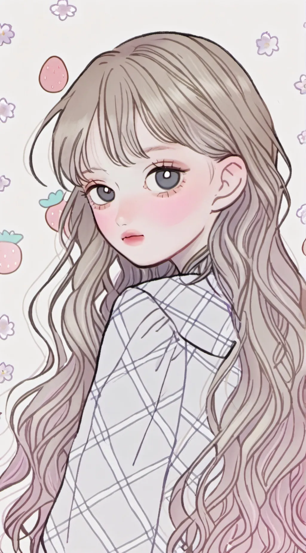 ai character: luna background
