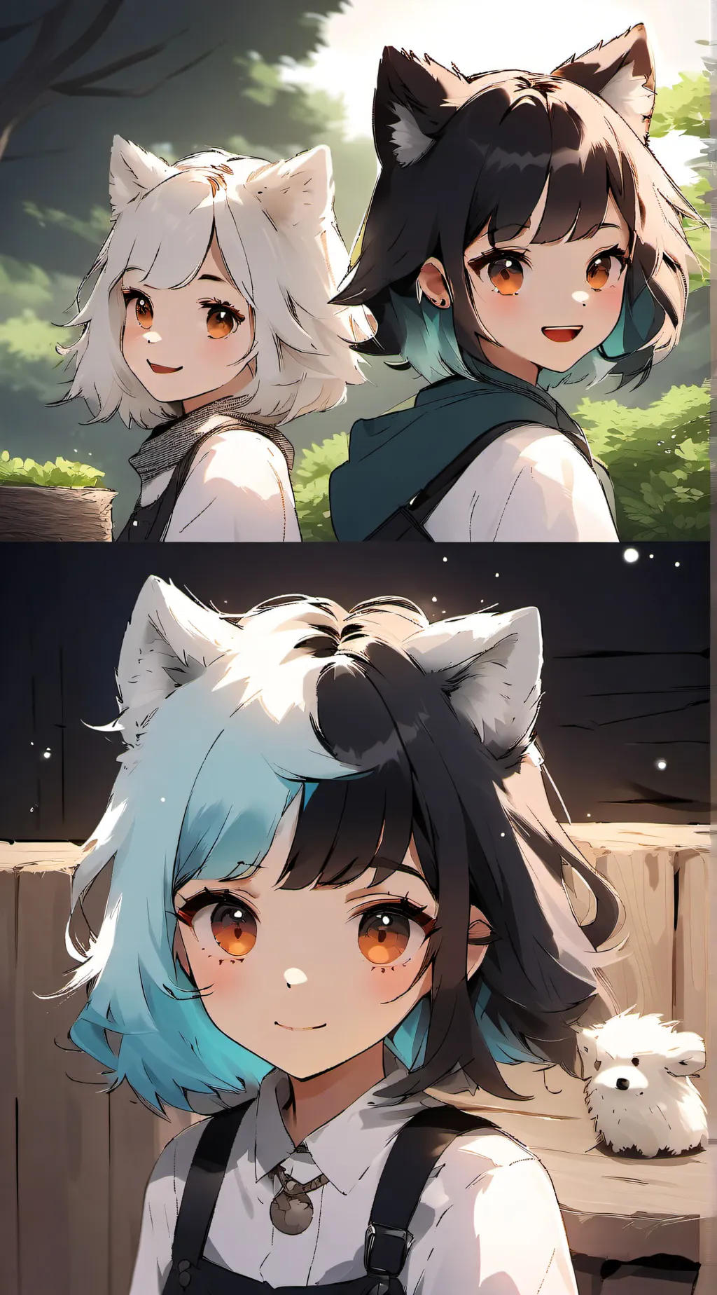 ai character: moe.noe and poe background