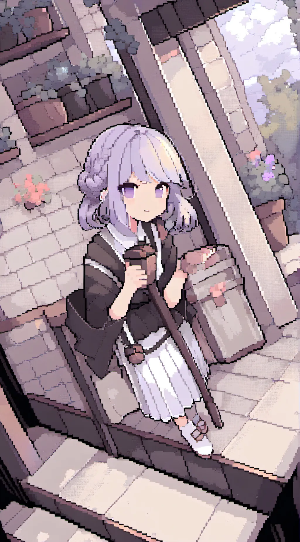 ai character: maymay background