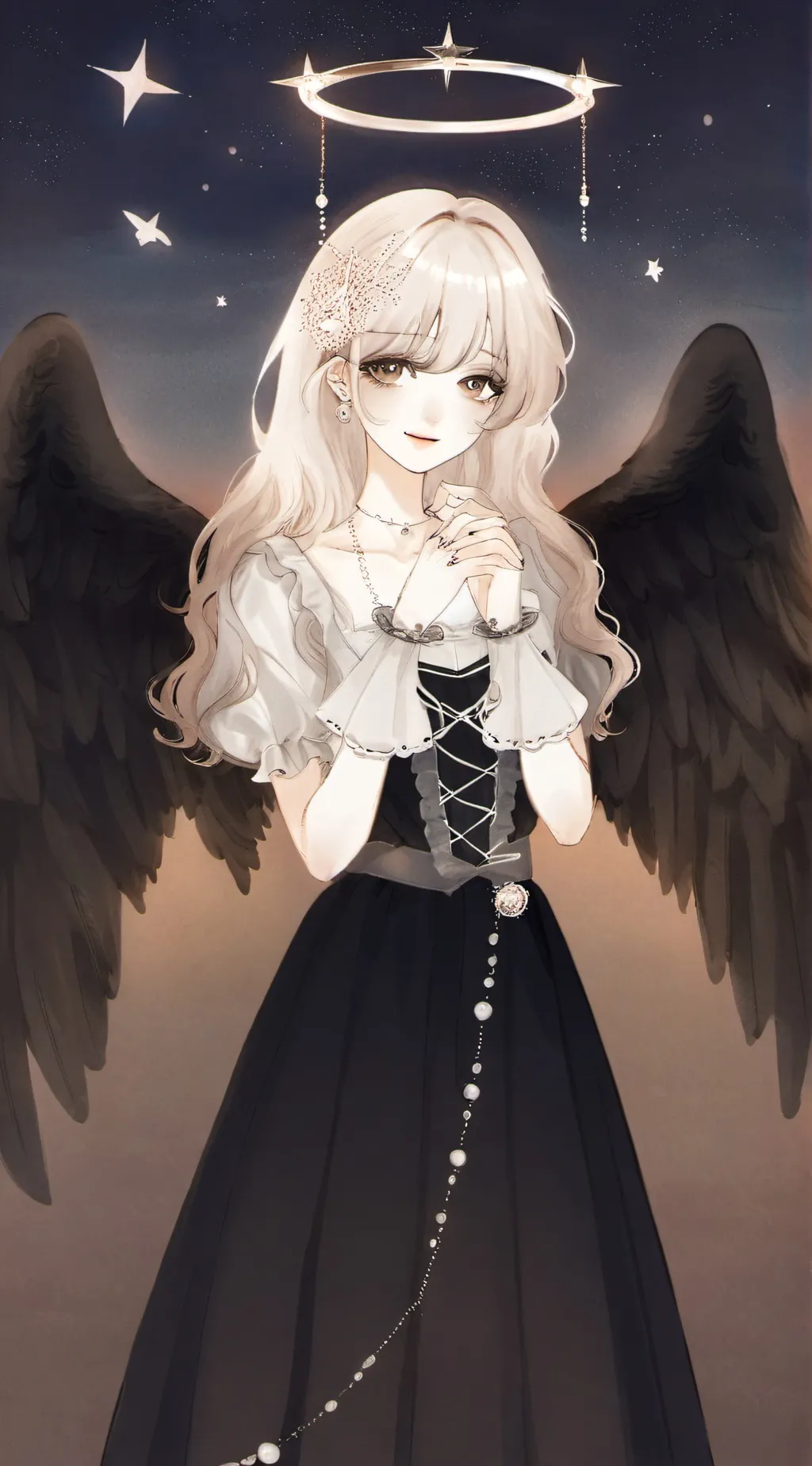 ai character: Wishing Angel background