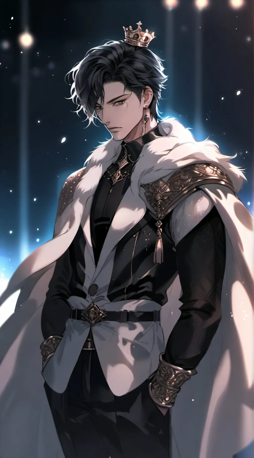 ai character: King Alexander  background