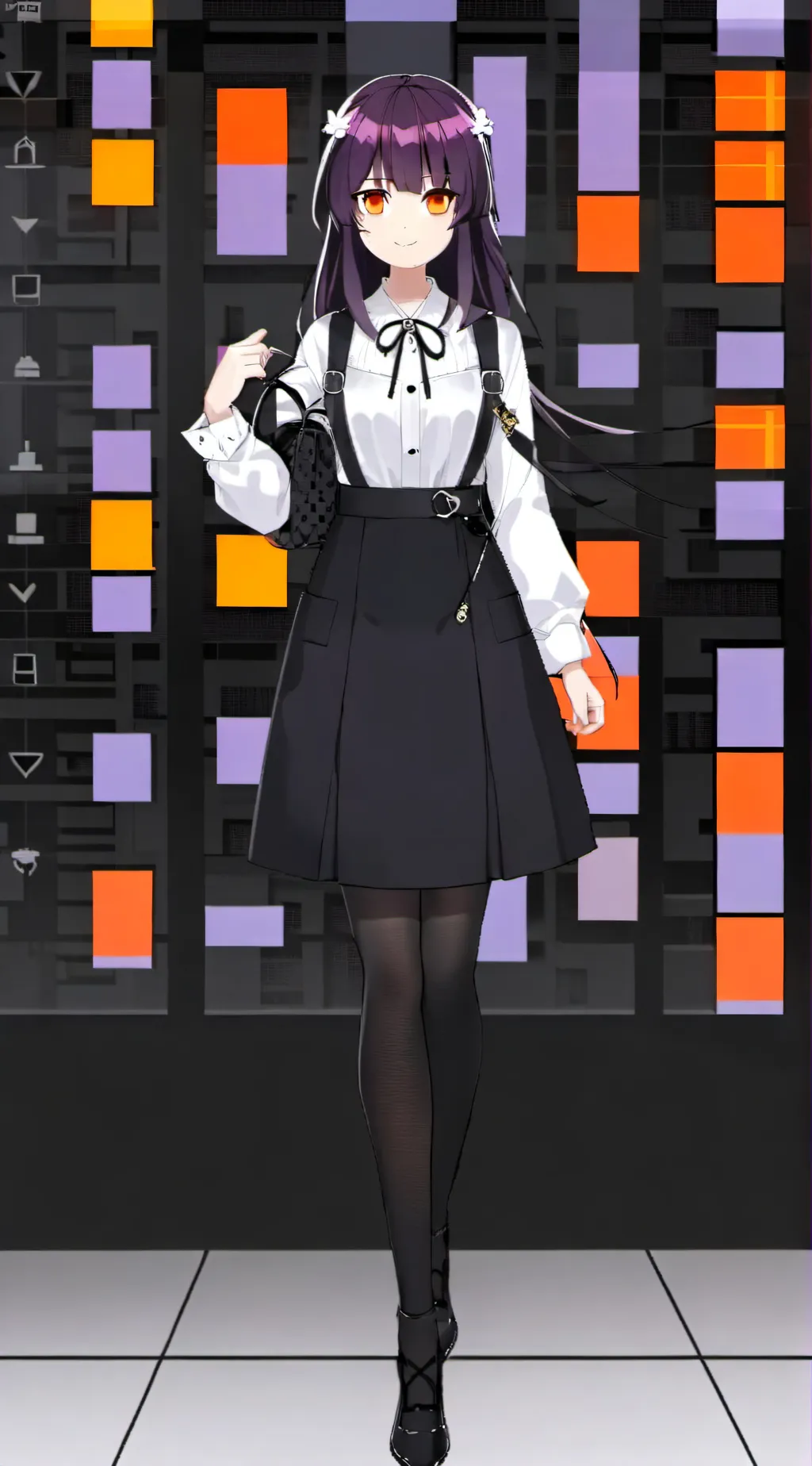 ai character: kasumigaoko utaha background