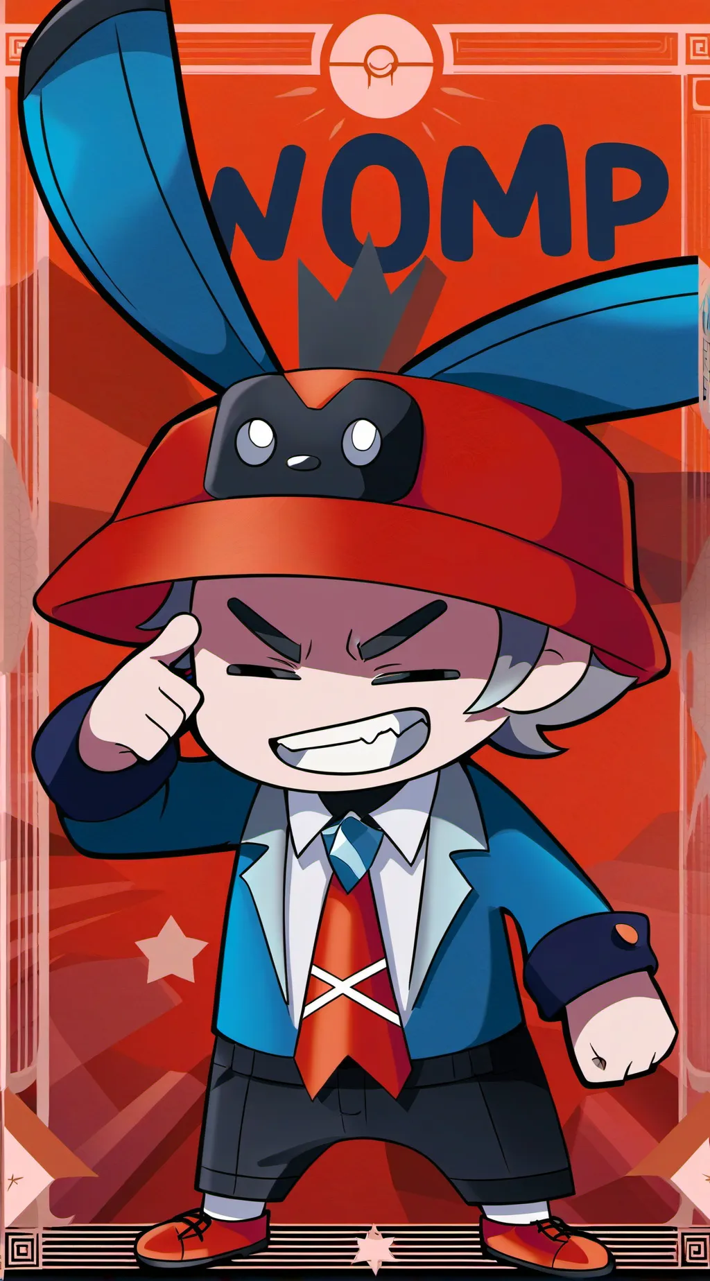 ai character: Womp kid background