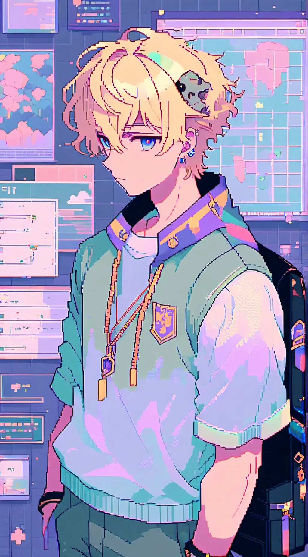 ai character: Bakugo background