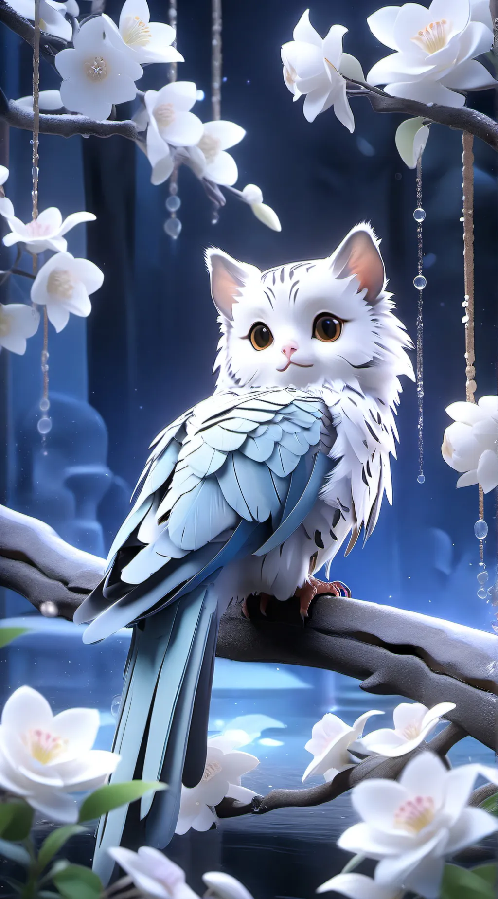 ai character: Sapphire  background