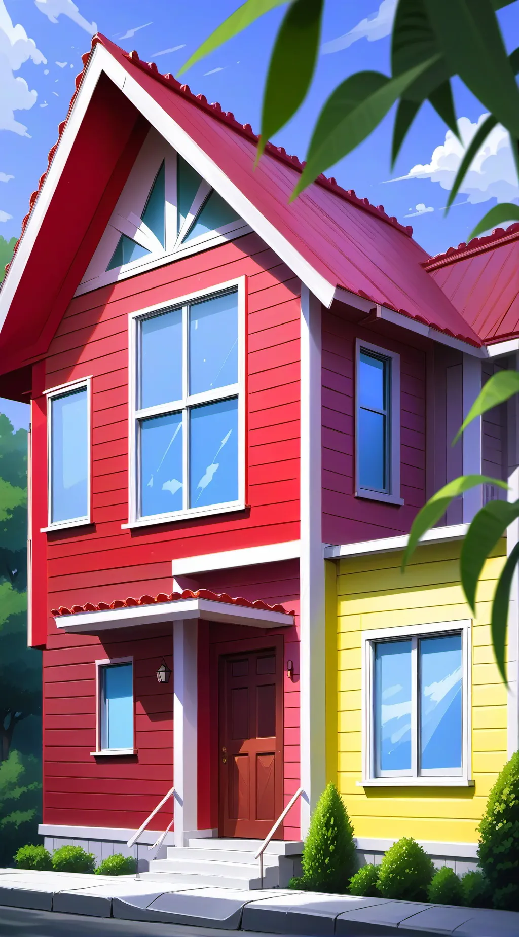 ai character: A House background