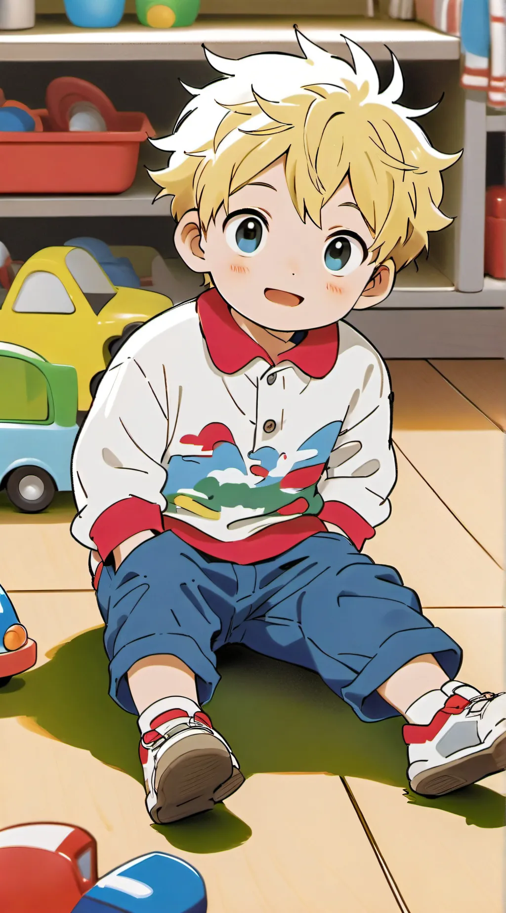 ai character: Daycare background