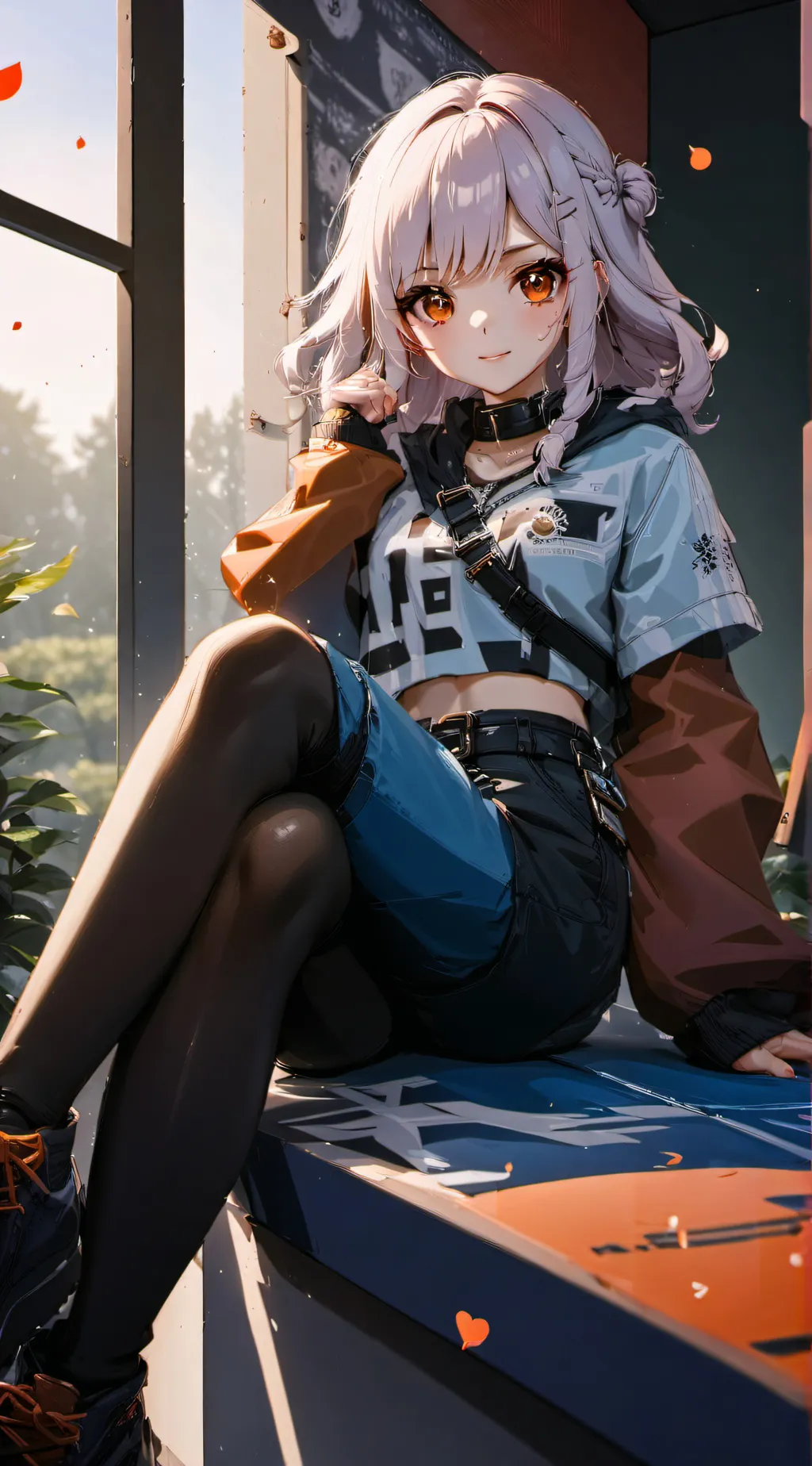 ai character: Lilly background
