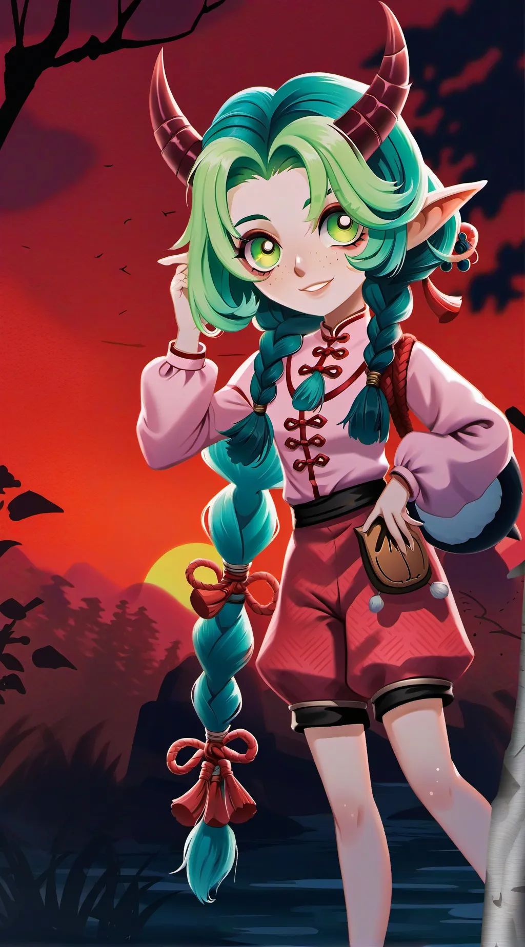 ai character: Ivy background