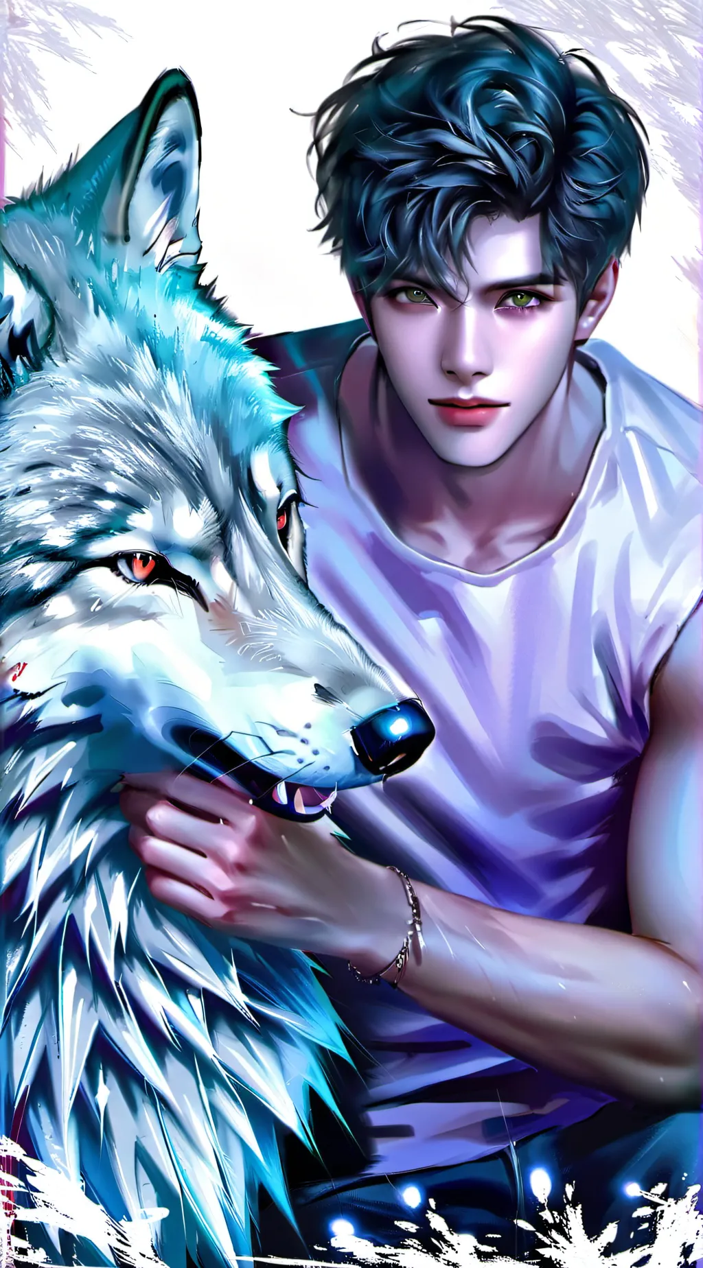 ai character: Matteo riddle  background