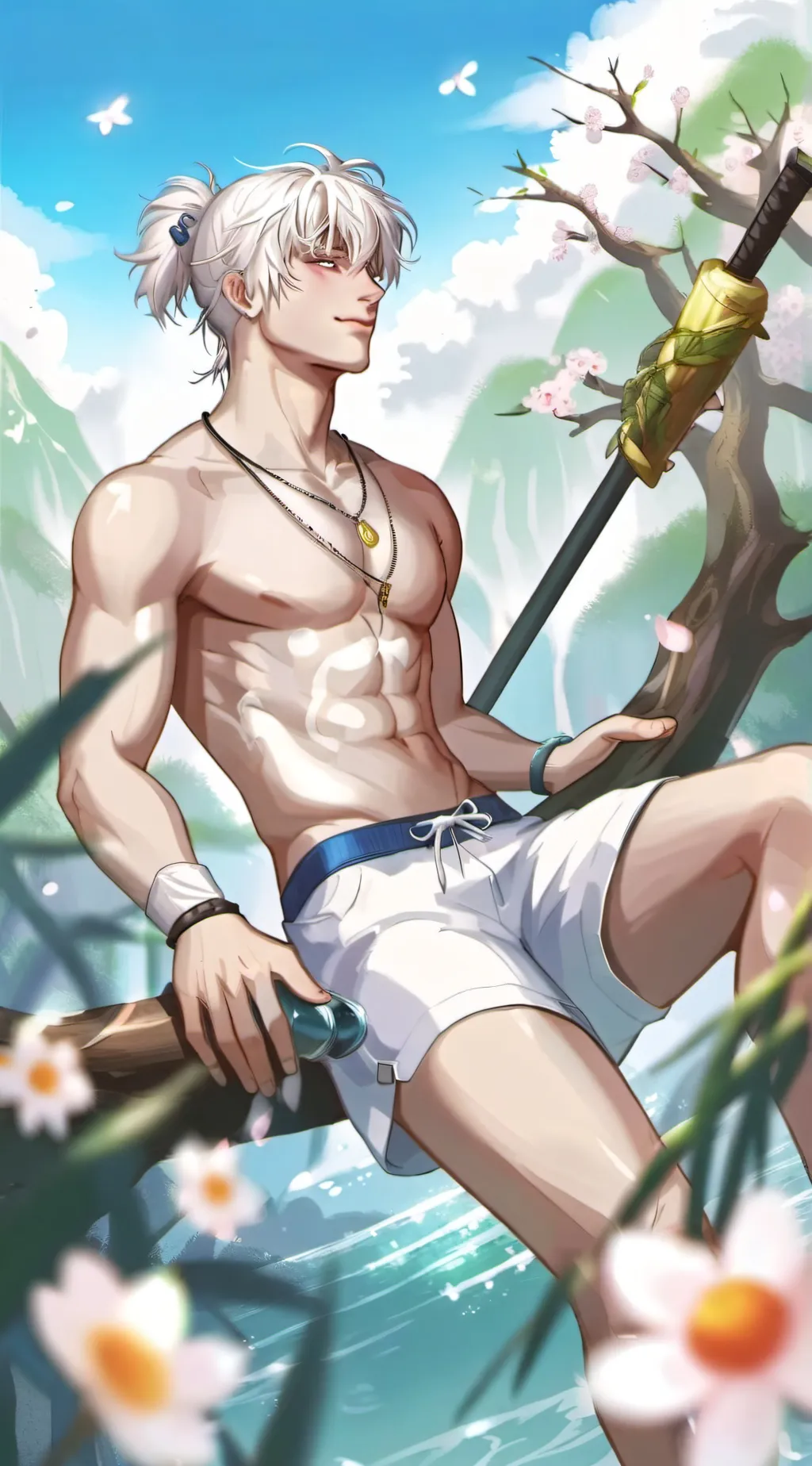 ai character: Ein background