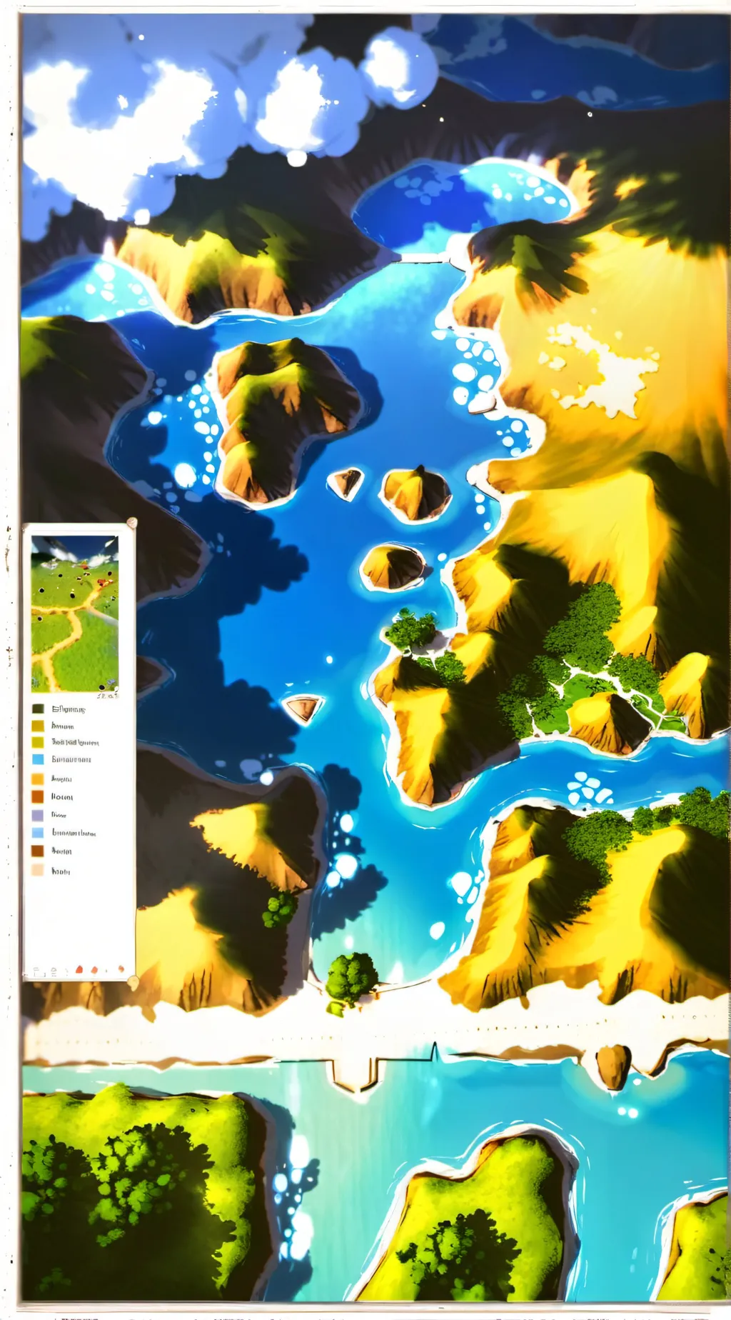 ai character: Pokemon RPG background
