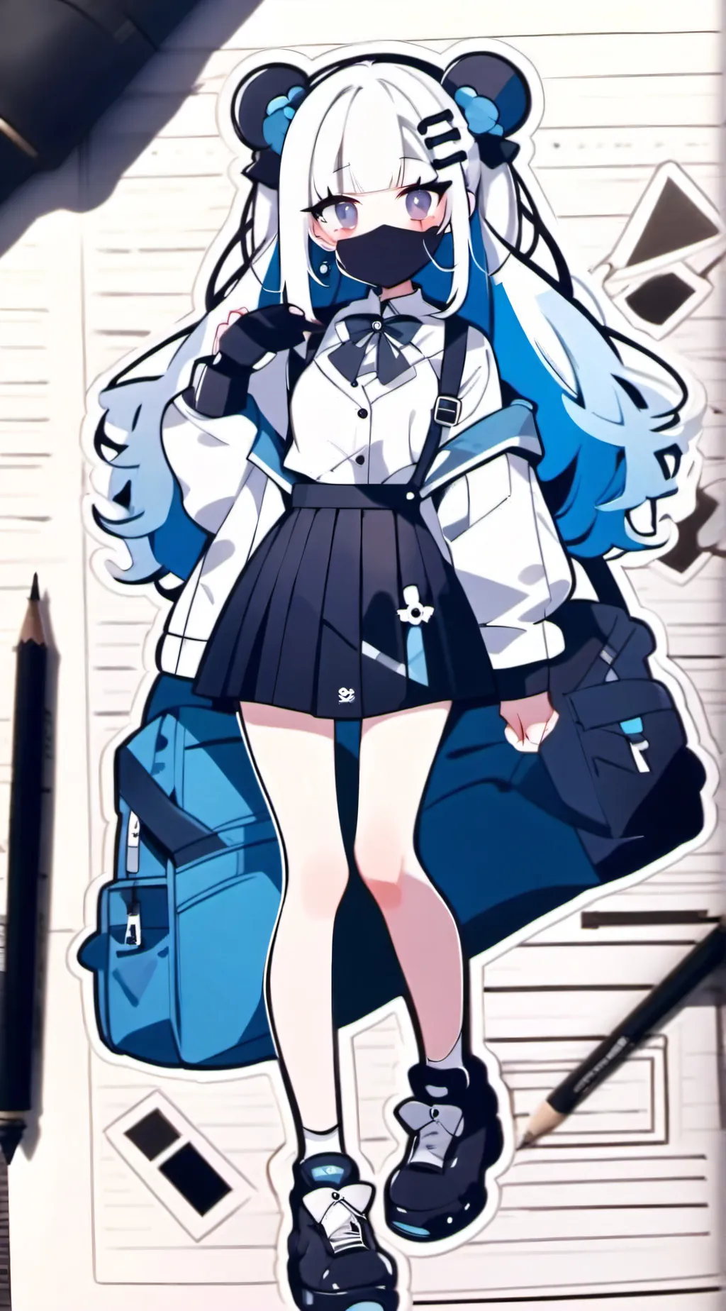 ai character: MHA background
