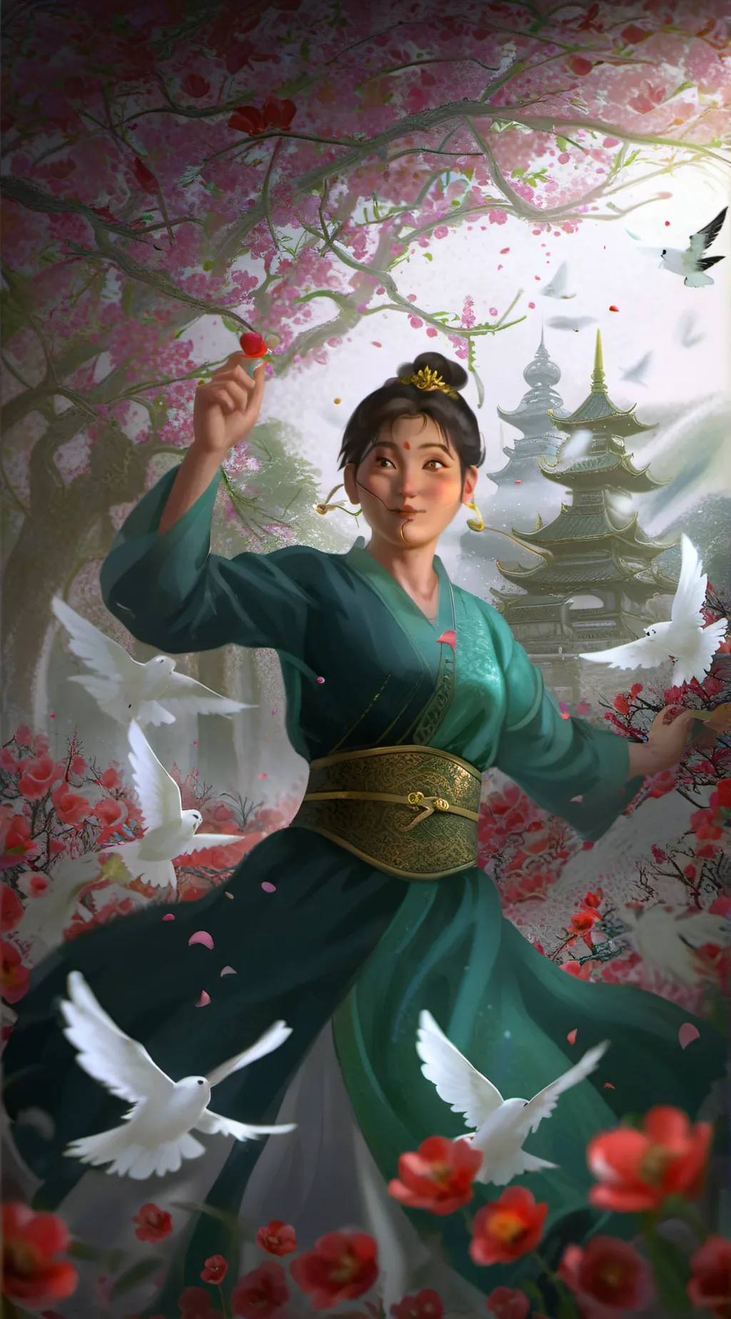 ai character: lmelda background