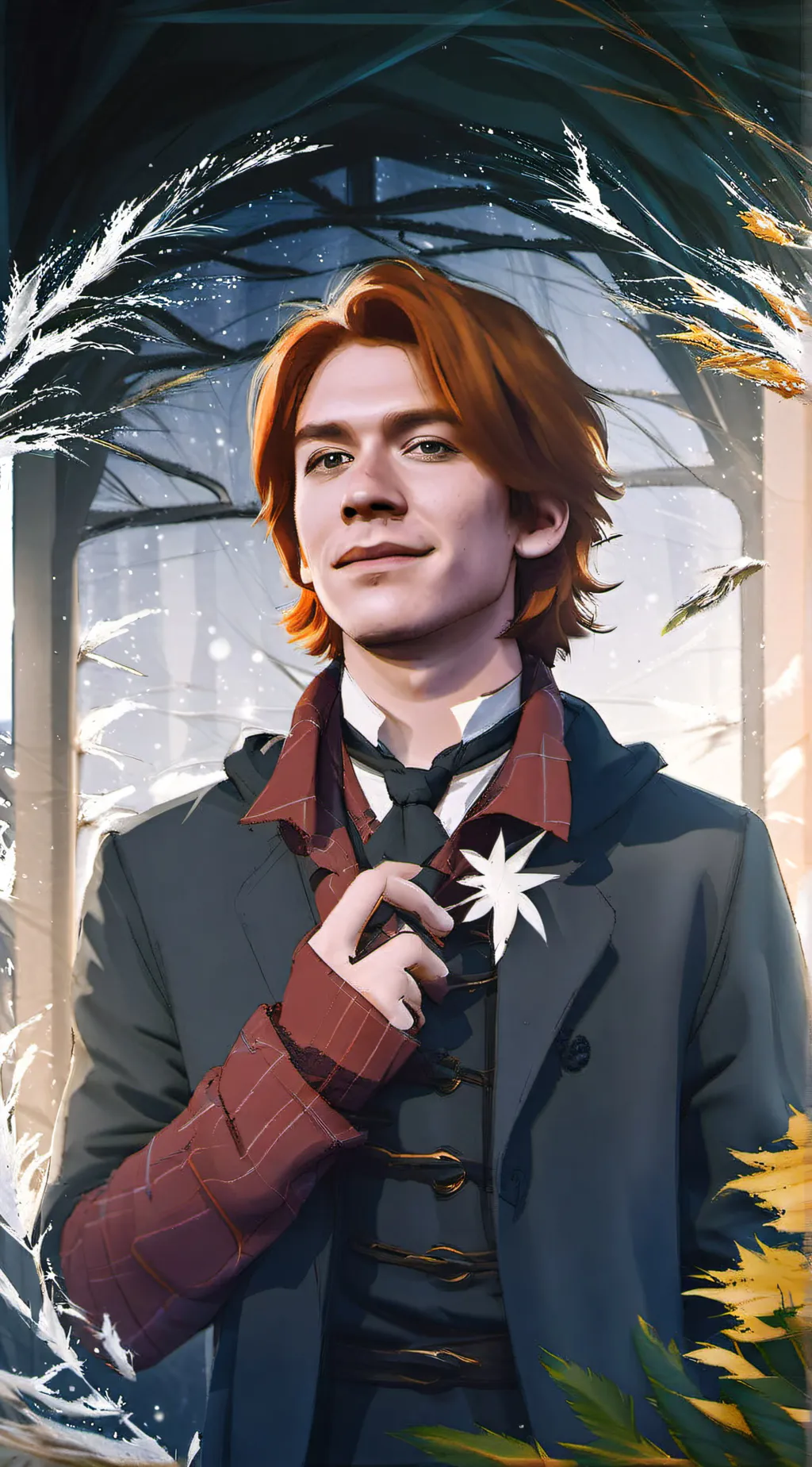 ai character: George Weasley  background