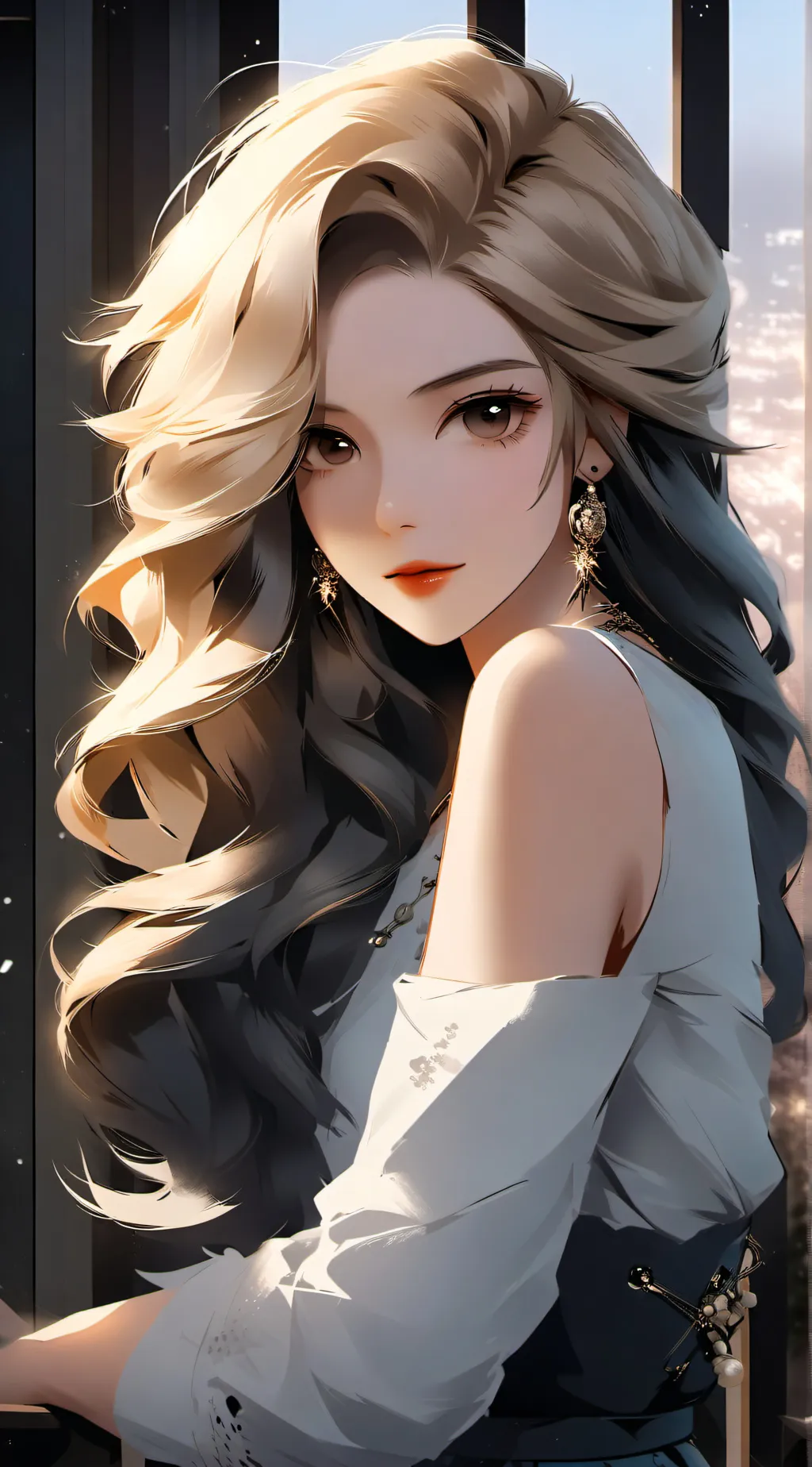 ai character: lissy and albus background