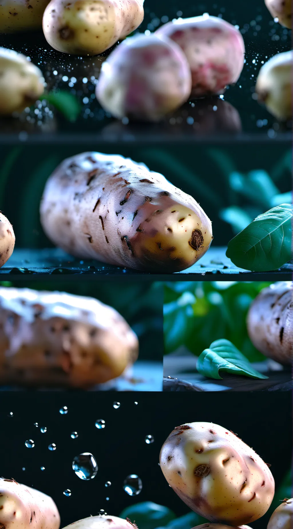 ai character: potato background