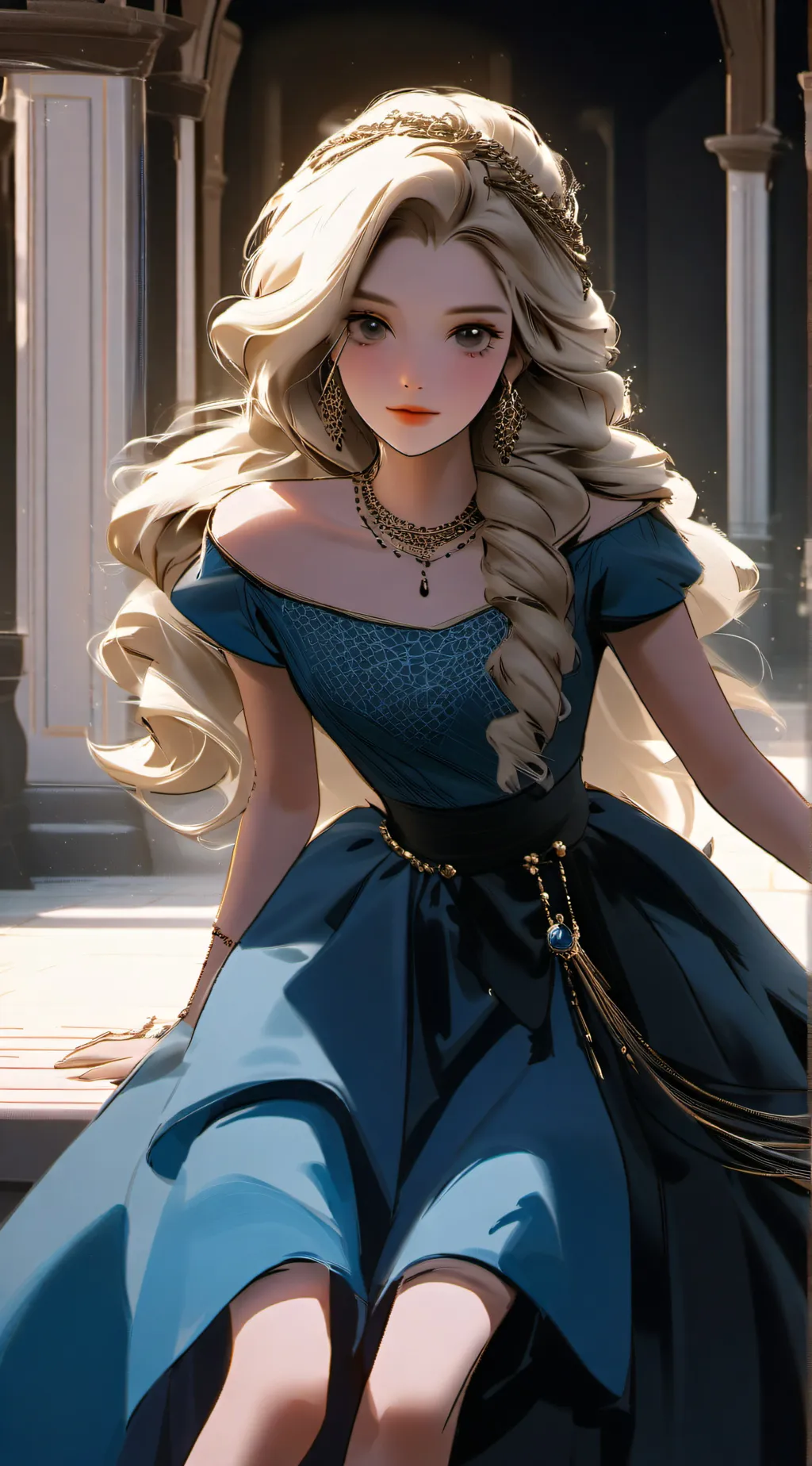 ai character: Ava  background