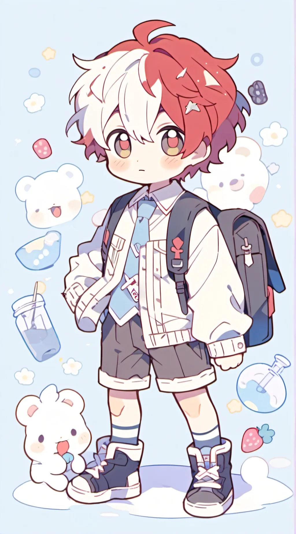 ai character: ☆~•MHA•~☆ background