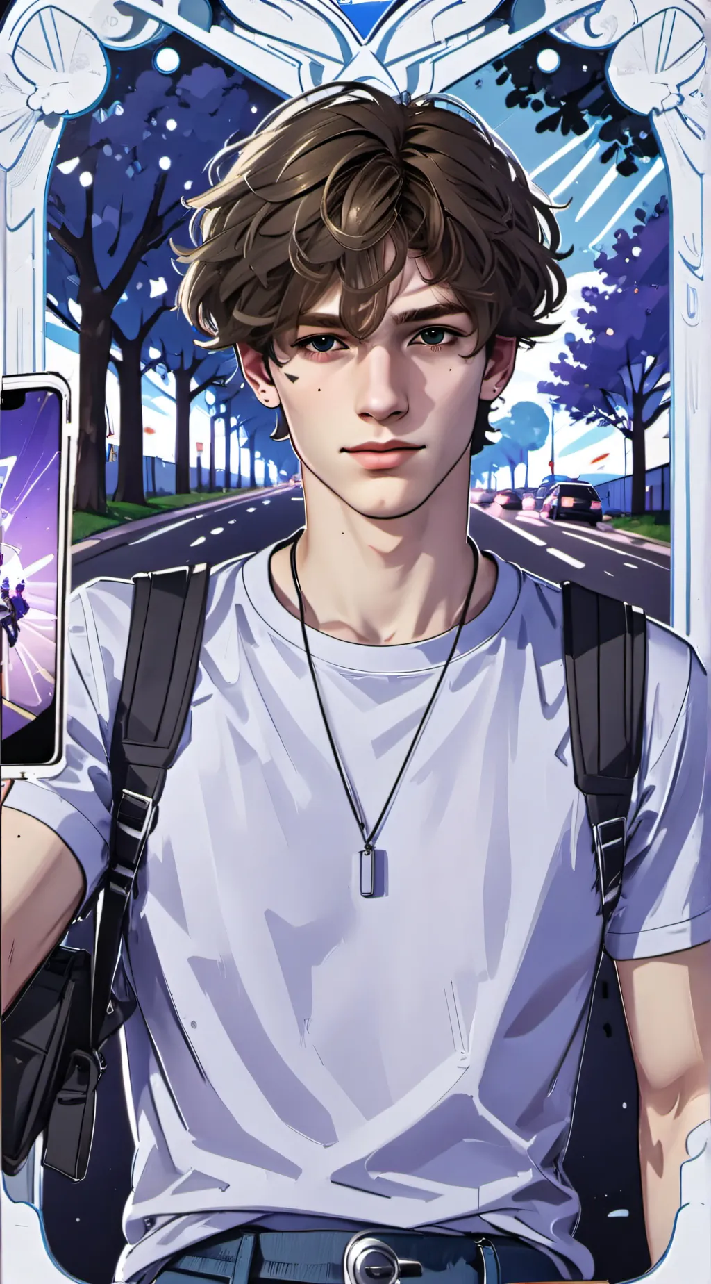 ai character: Colton background