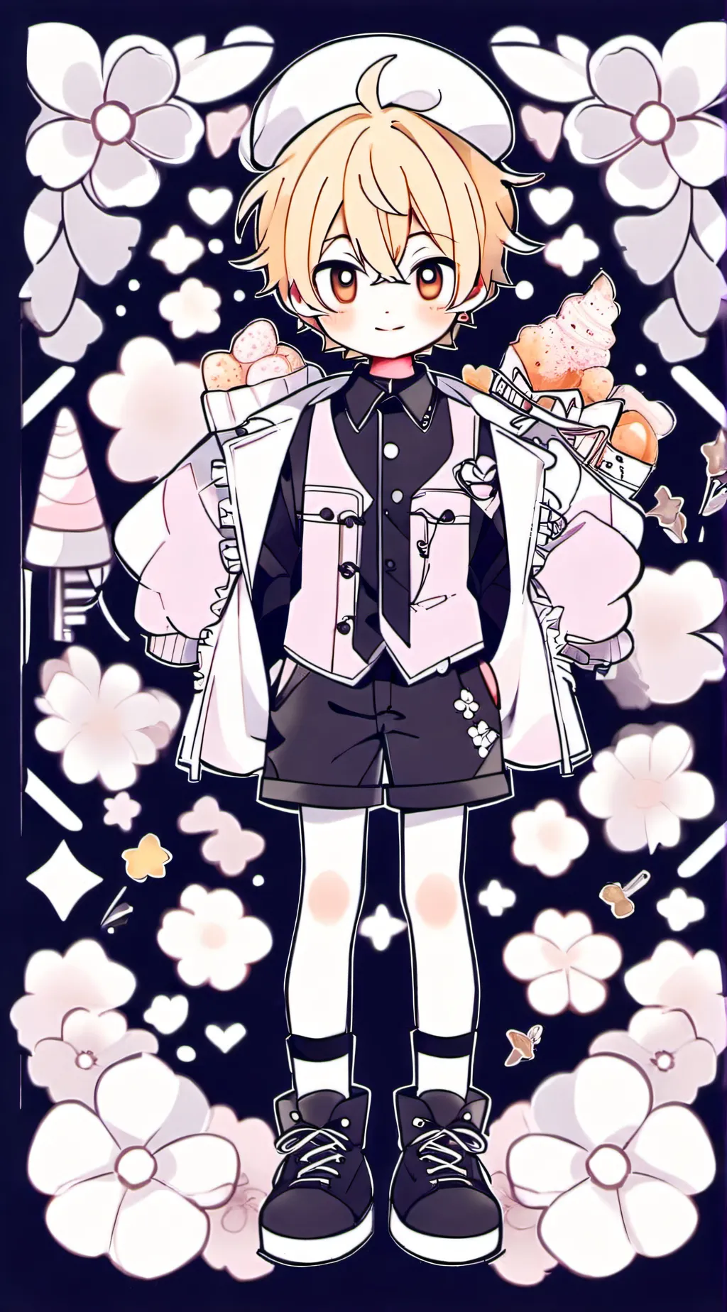 ai character: Kai background