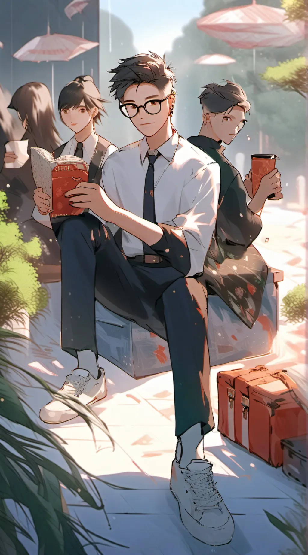 ai character: Alex background