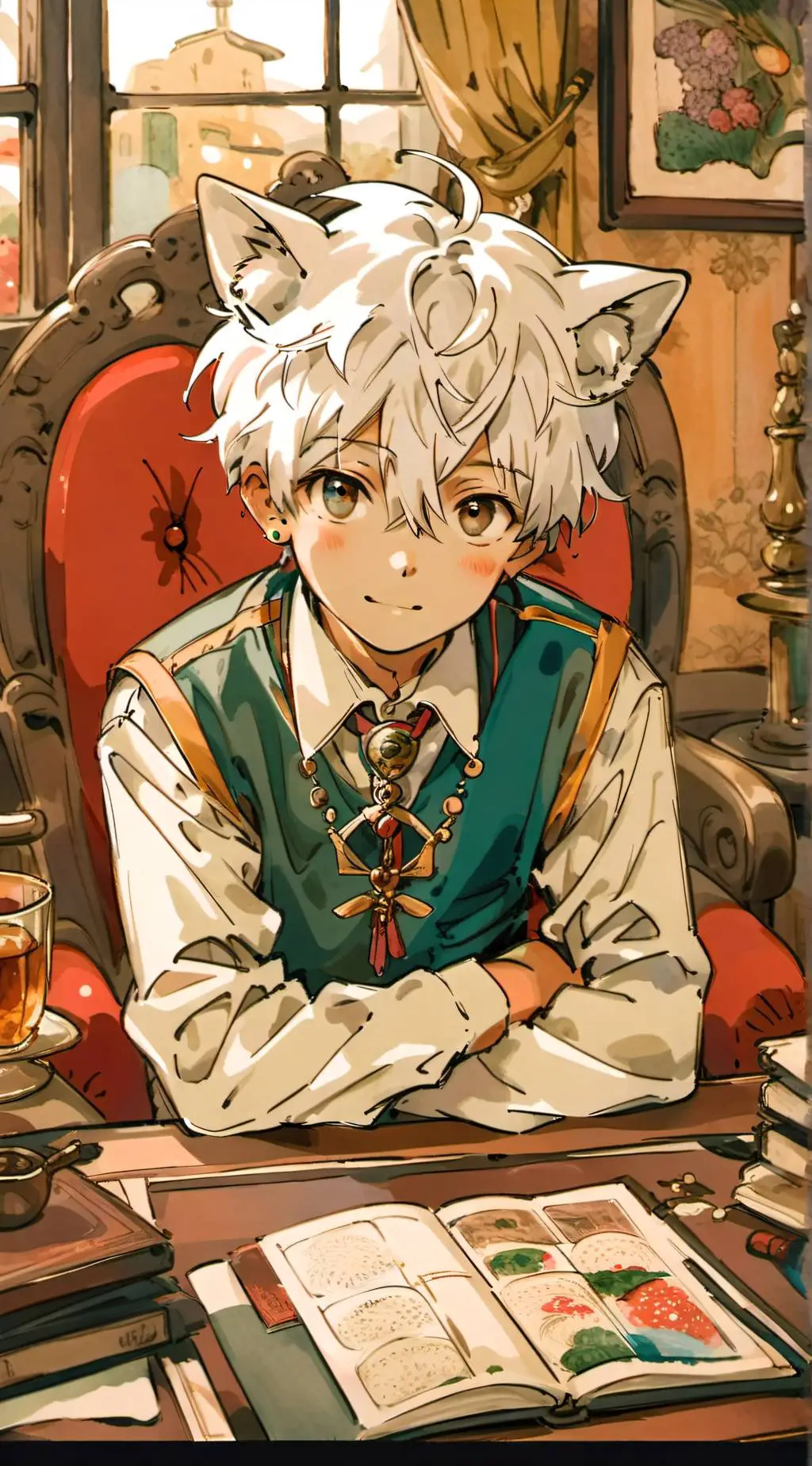 ai character: Zuma  background