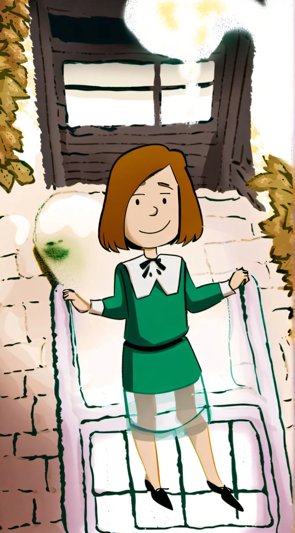ai character: Peppermint Patty background