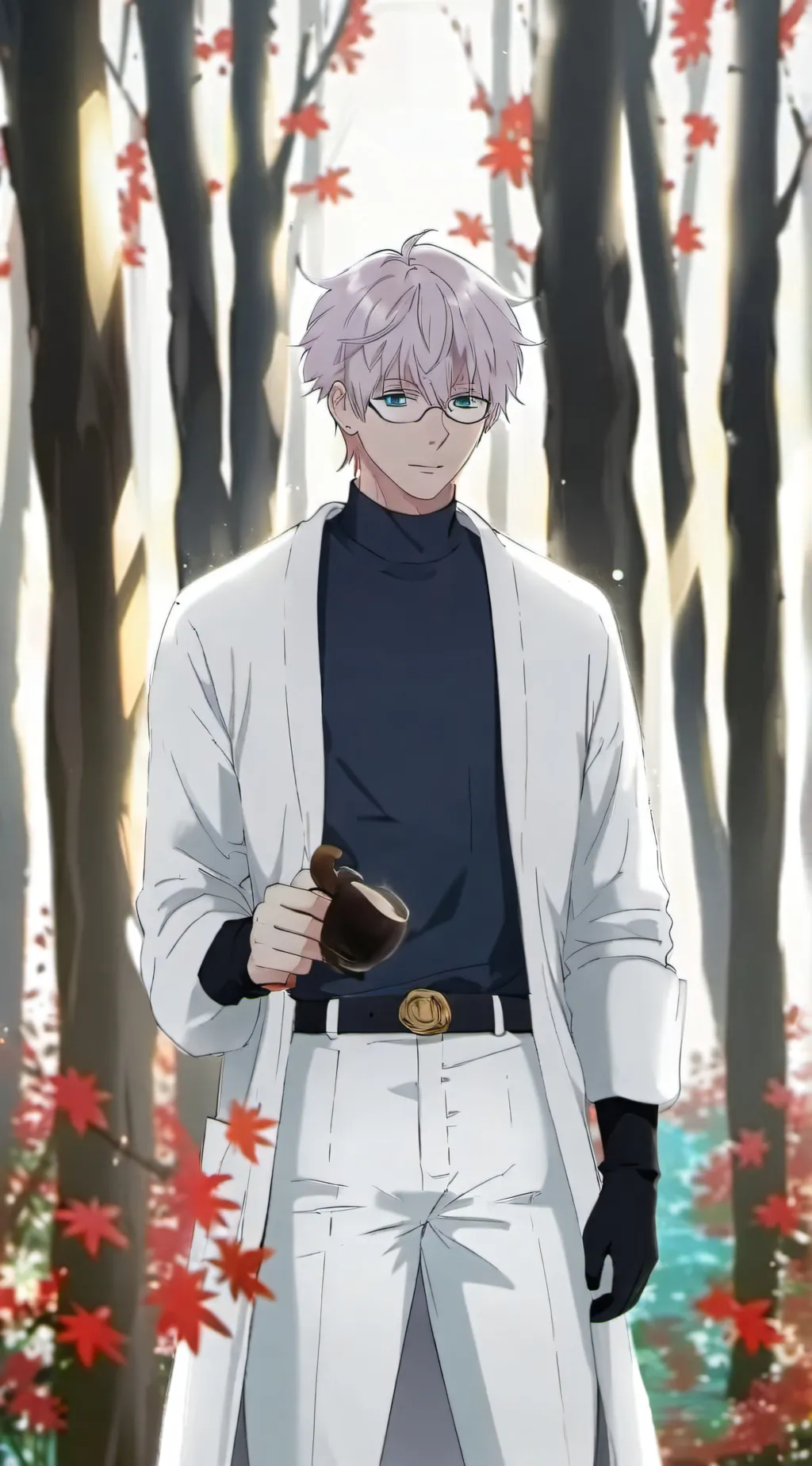 ai character: gojo background