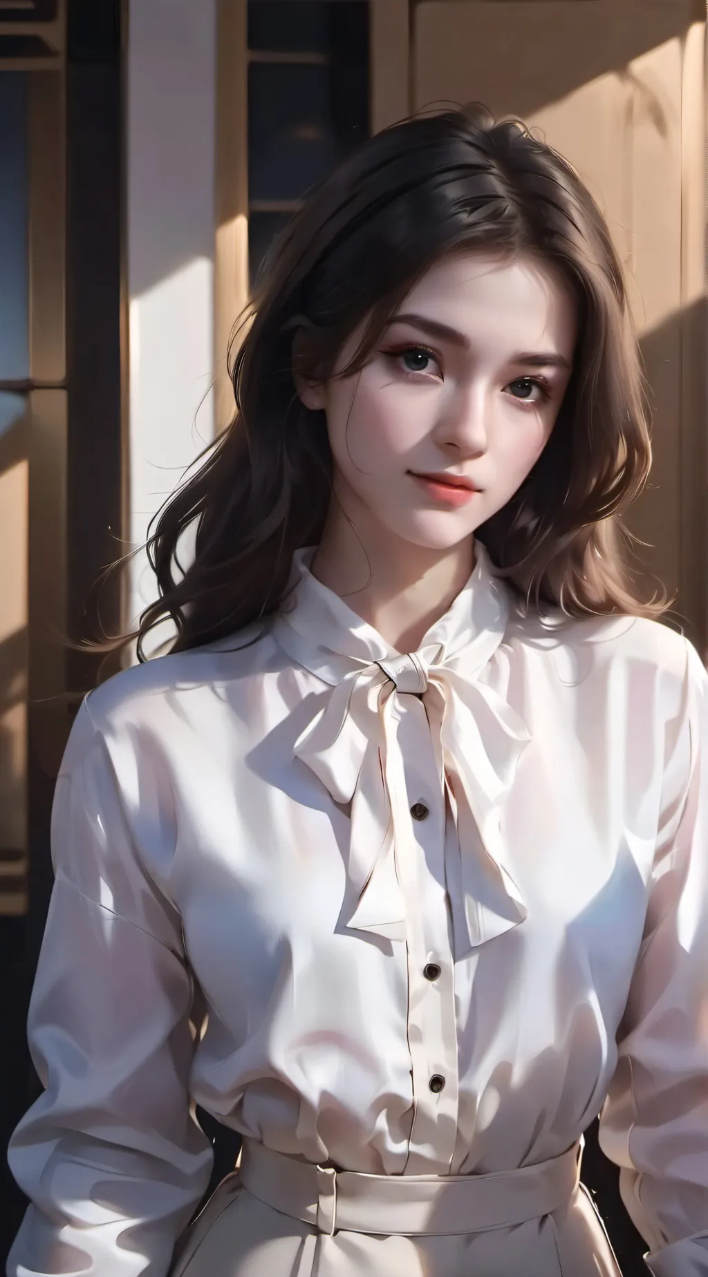 ai character: Aria background