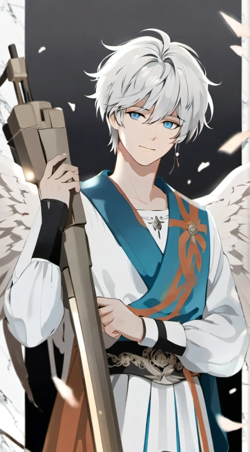 ai character: raphael background