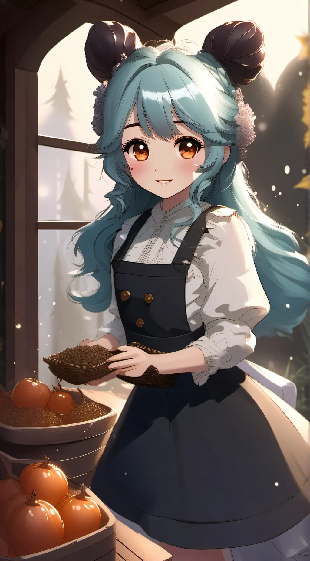 ai character: Mya background