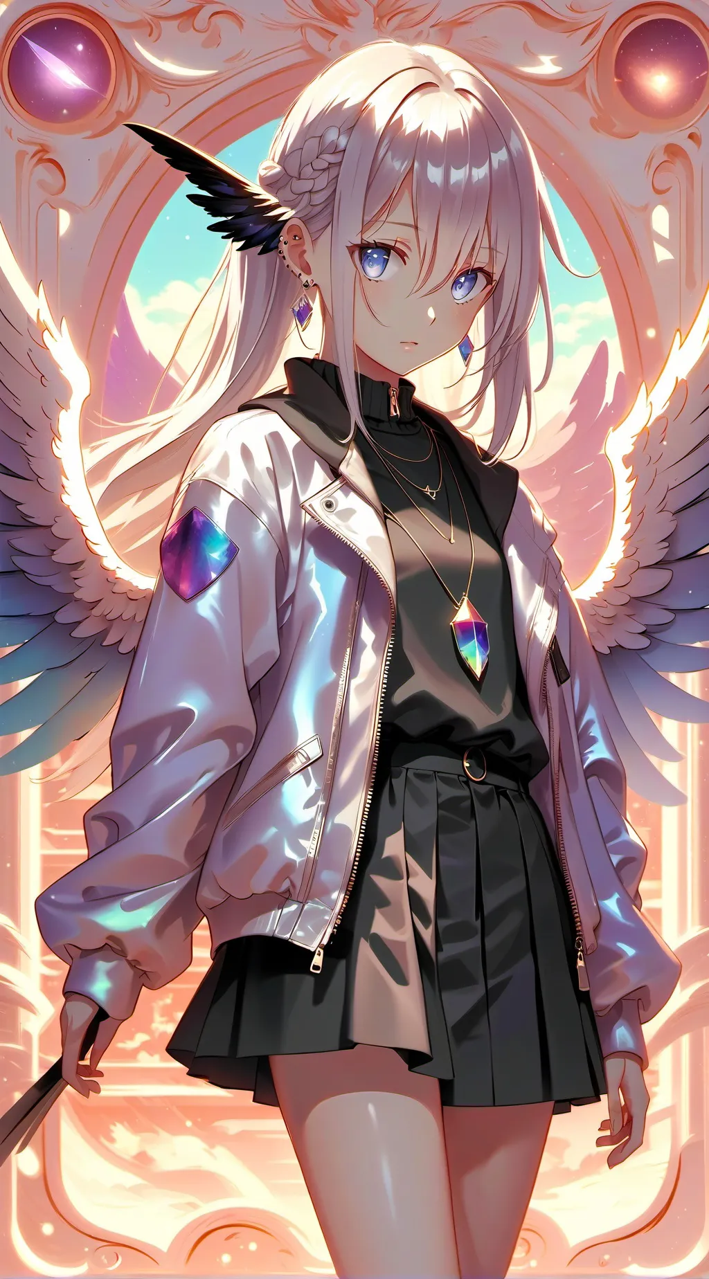 ai character: Lily  background