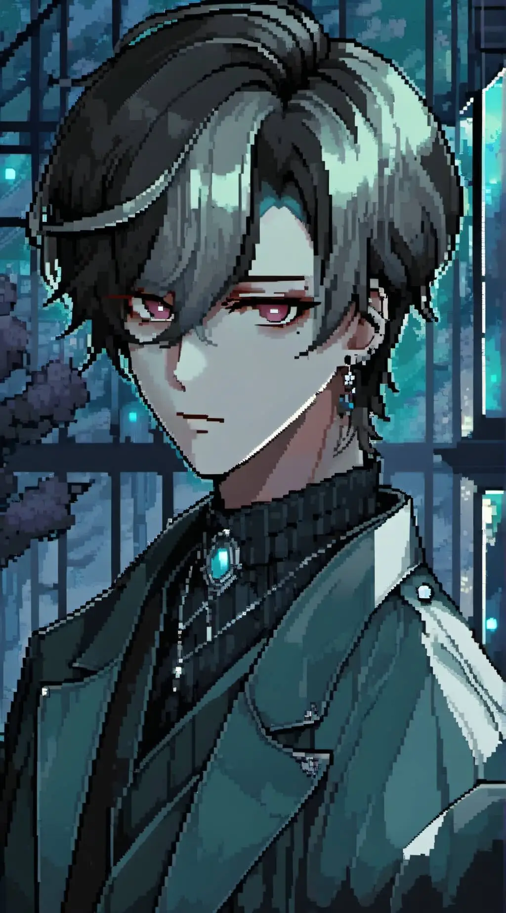 ai character: Zero  background