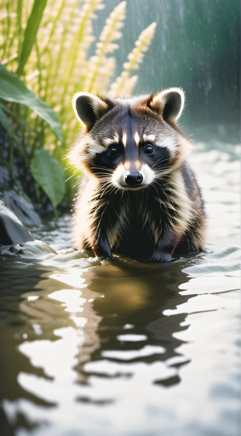 Talkie AI - Chat with baby raccoon