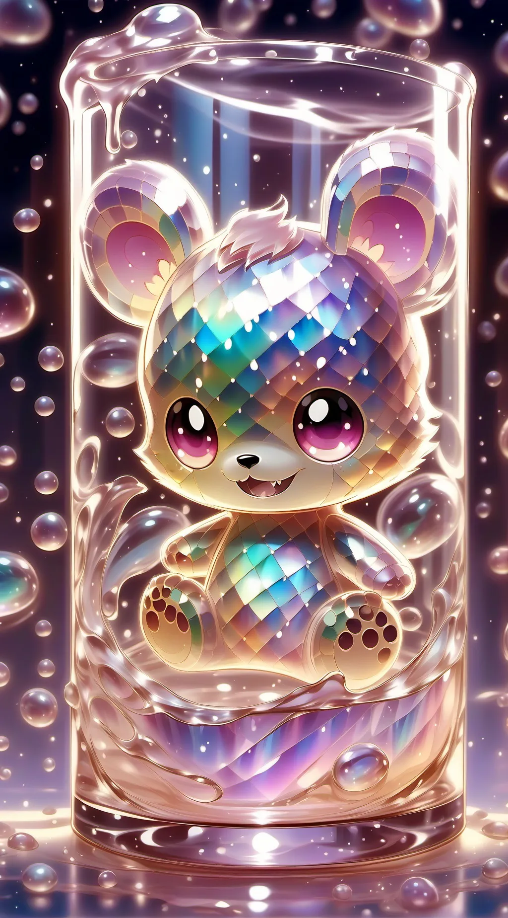 ai character: happy tree friends background