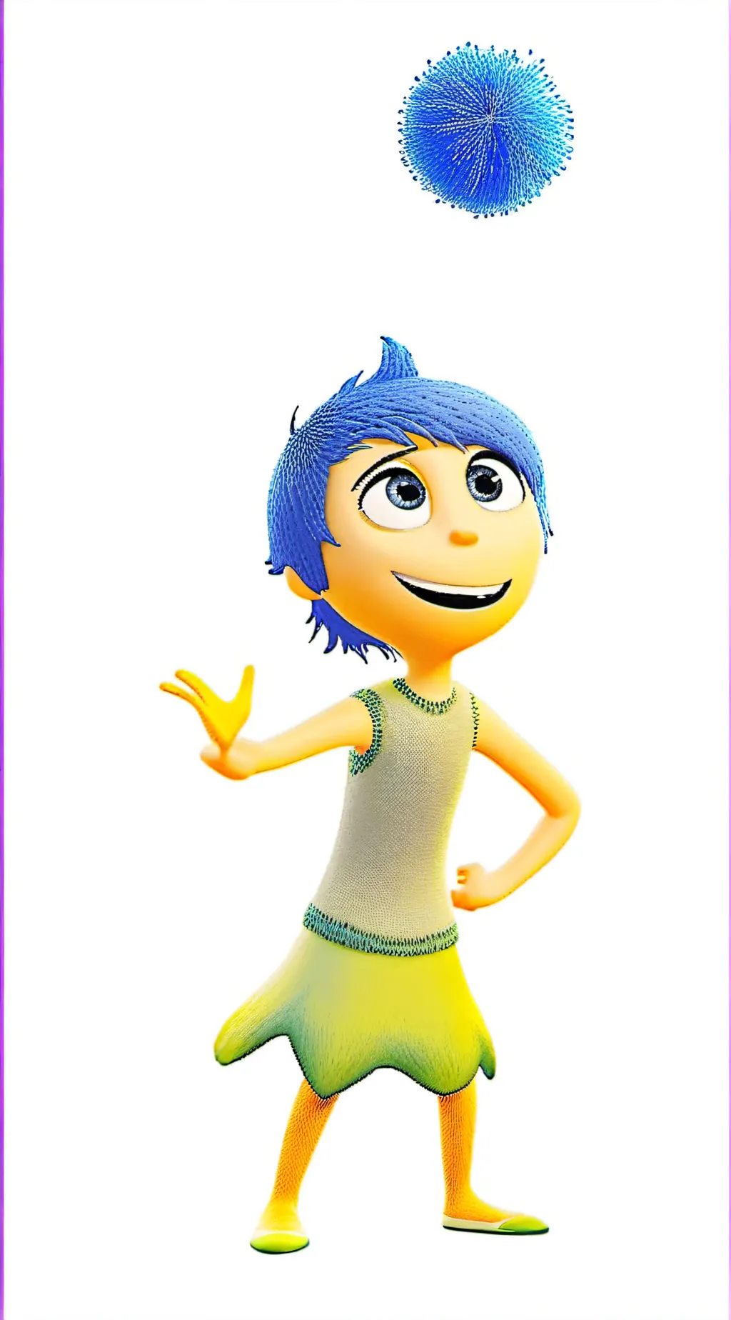 ai character: Joy background