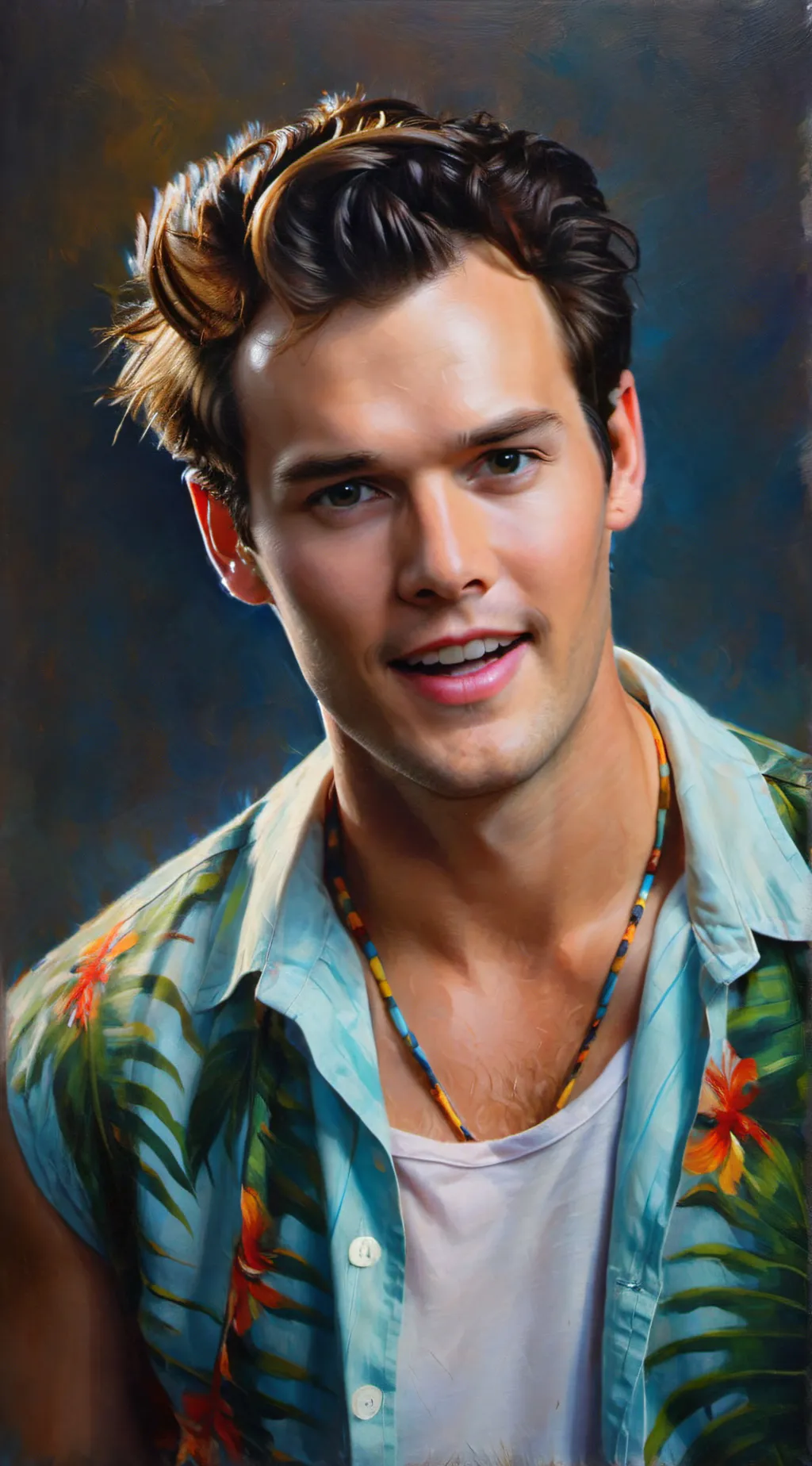 ai character: Ace Ventura  background