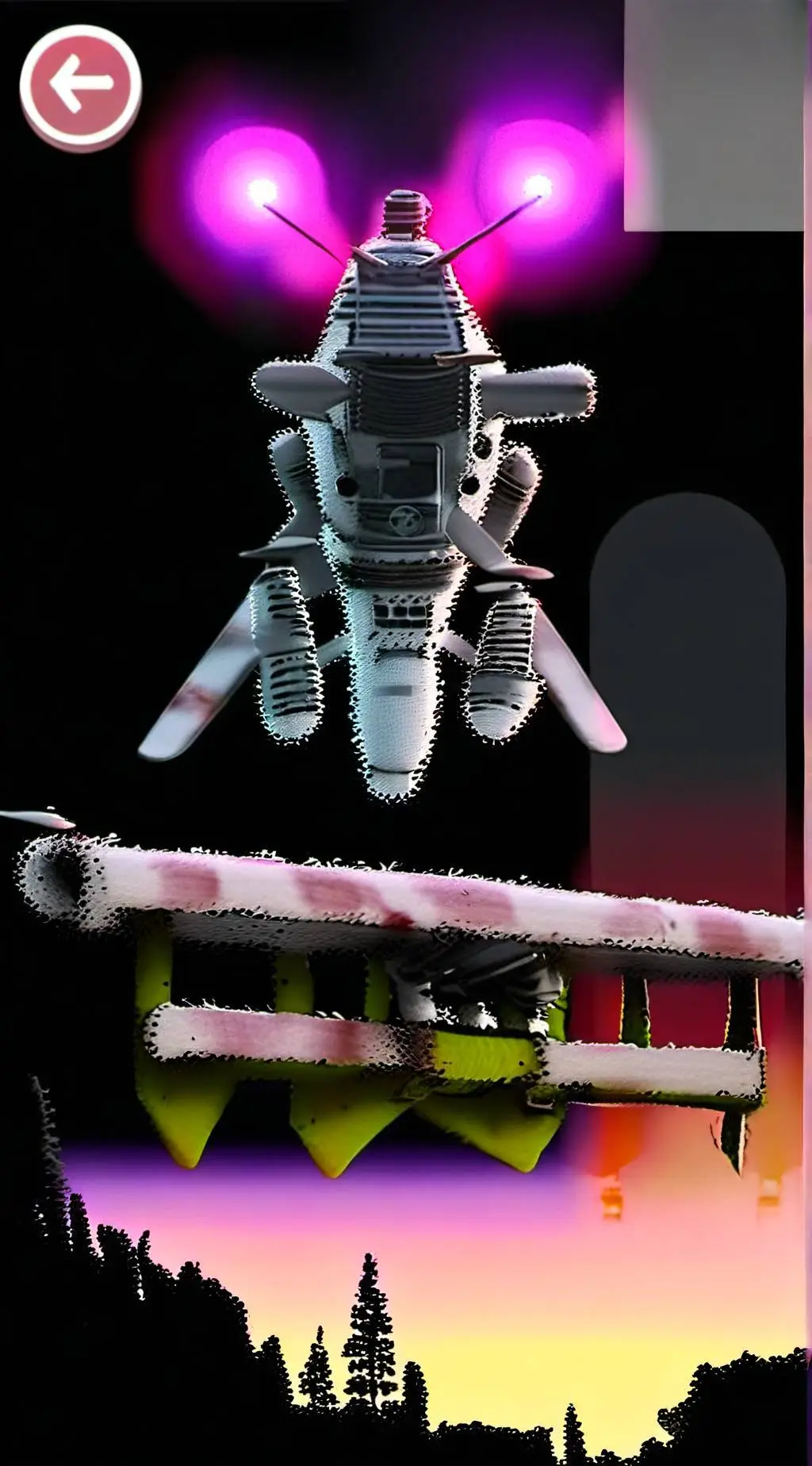 ai character: Murder drones:] background