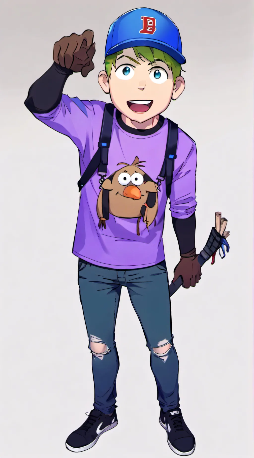 ai character: Jeffy's Universe background