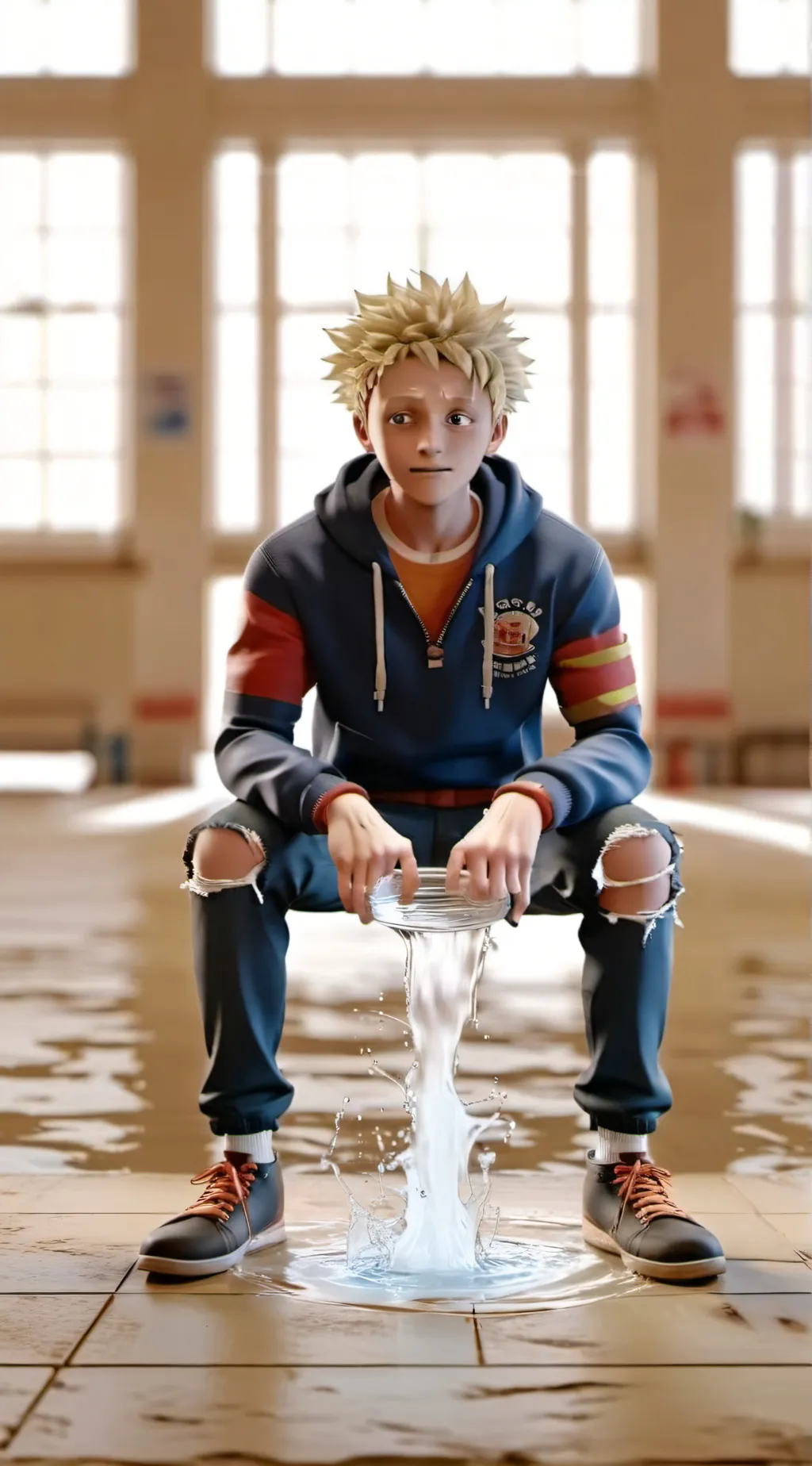ai character: mha background