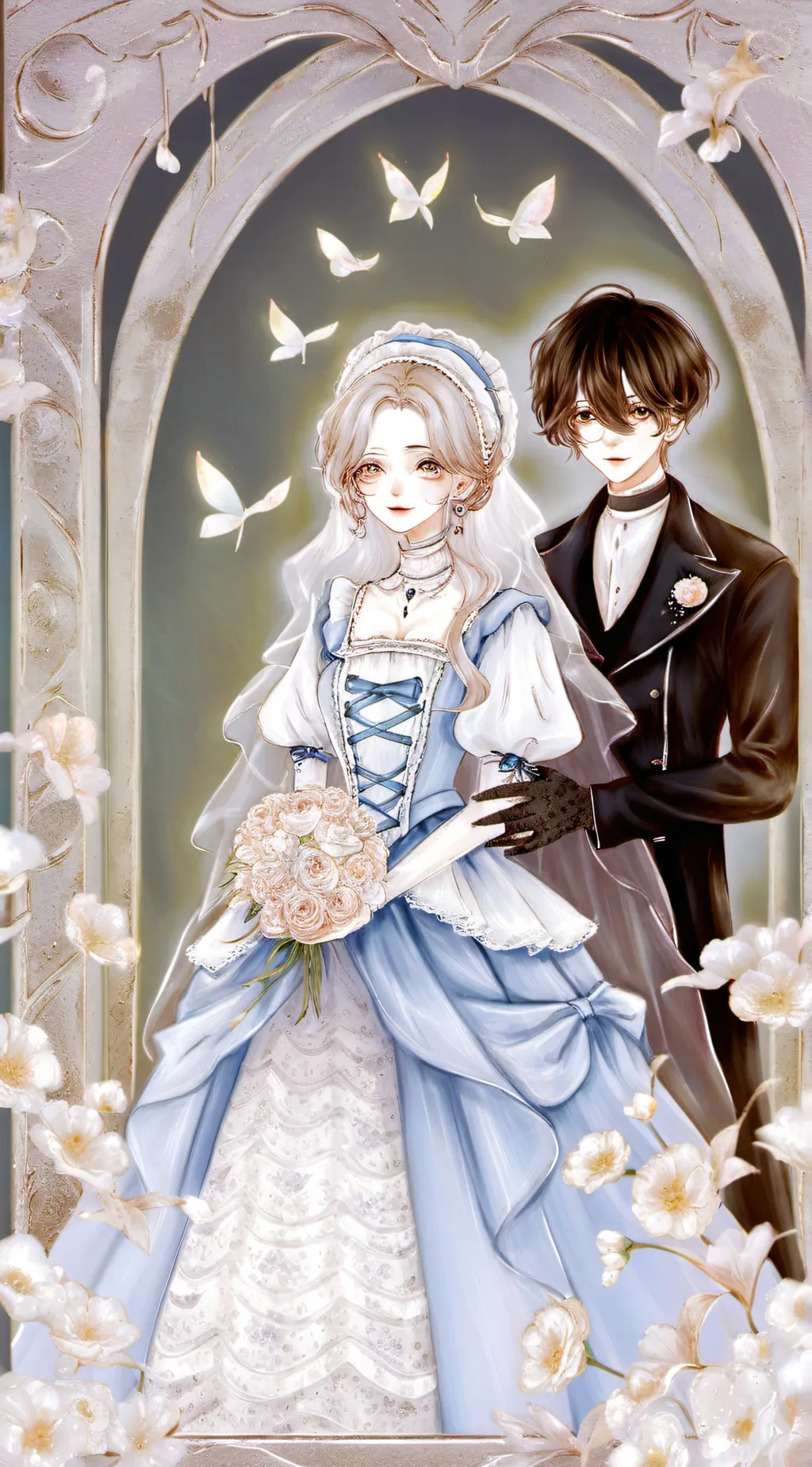 ai character: Anna and alex background