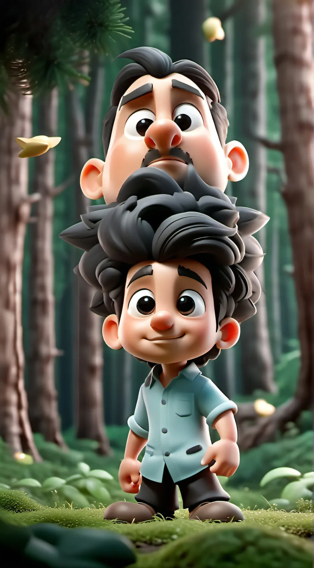 ai character: Reminder background