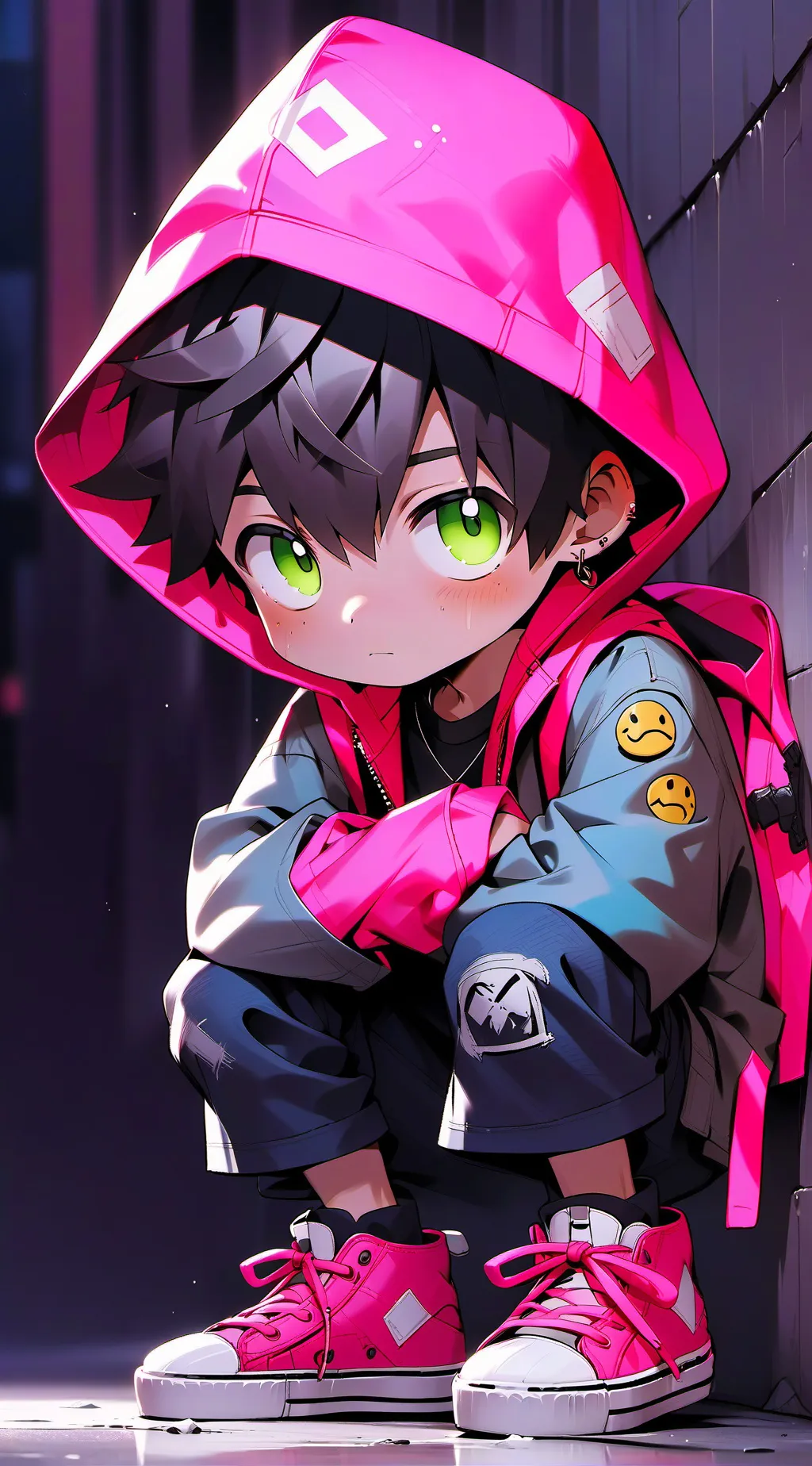 ai character: Max background