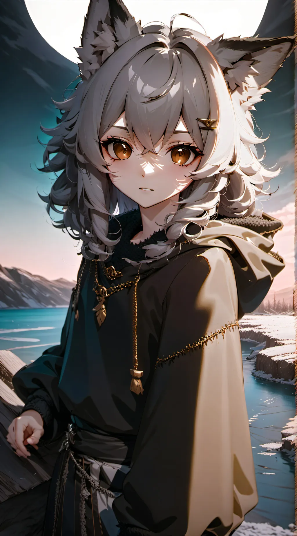ai character: Aria background